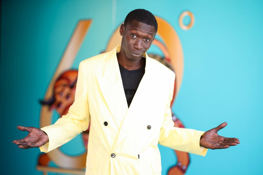 TAORMINA, ITALY - JUNE 28: Khaby Lame attends the 69th Taormina Film Festival on June 28, 2023 in Taormina, Italy. (Photo by Daniele Venturelli/Getty Images)