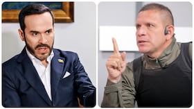 Abelardo De La Espriella y Germán Rodríguez.