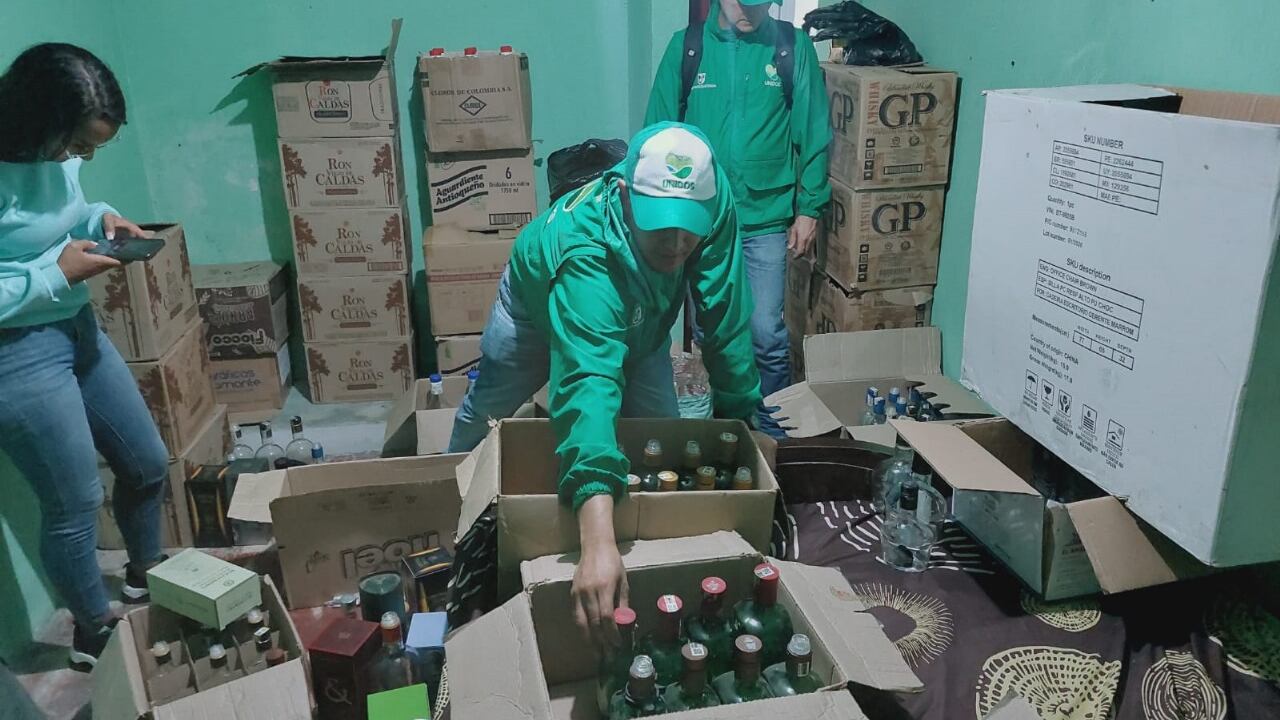 Licor adulterado