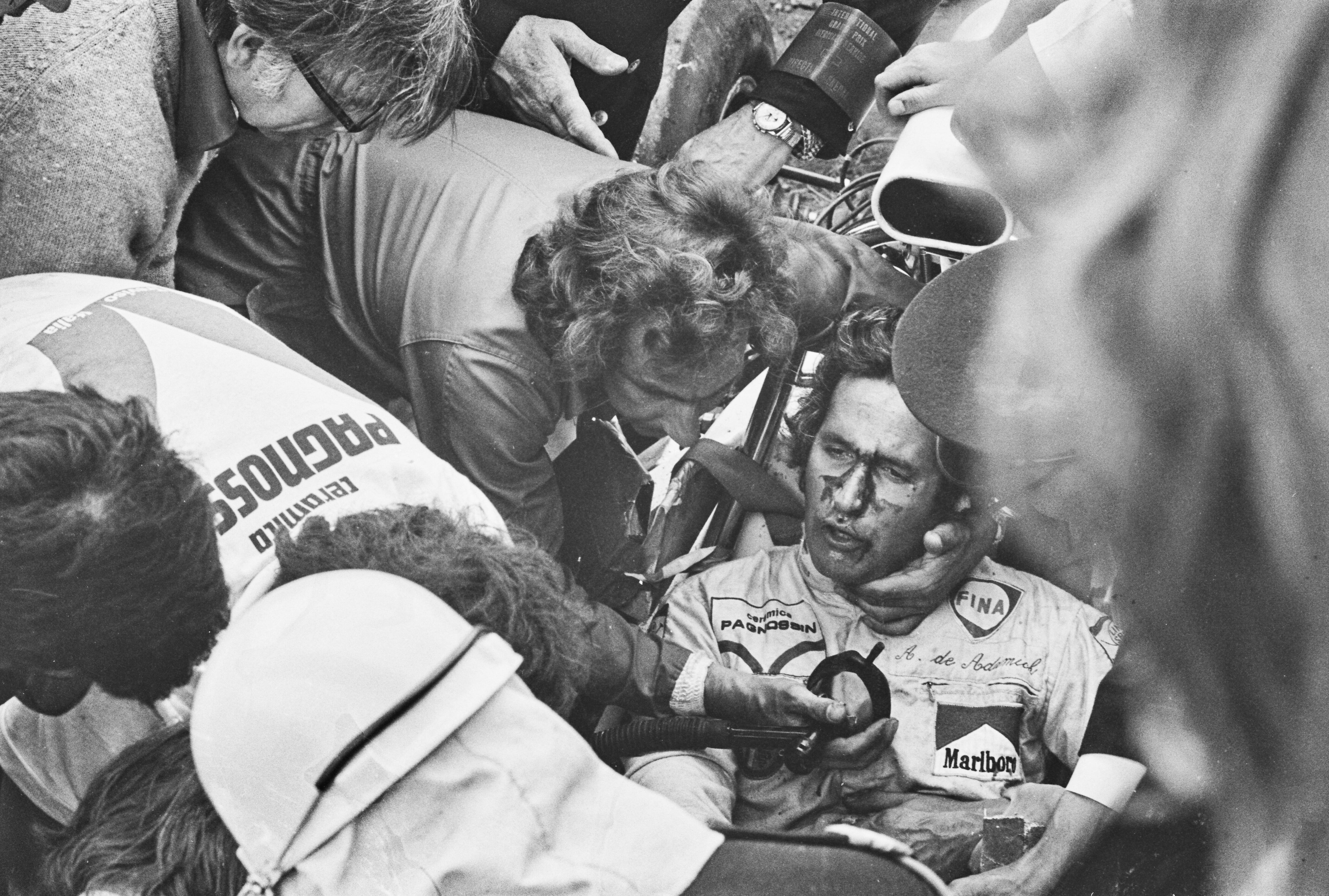 Vida de Andrea De Adamich cambió radicalmente tras el accidente que sufrió en 1973