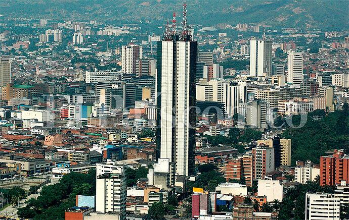 Vista panorámica de Cali.