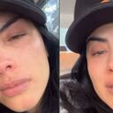 La modelo plasmó en redes sociales que no estaba pasando por un buen momento.