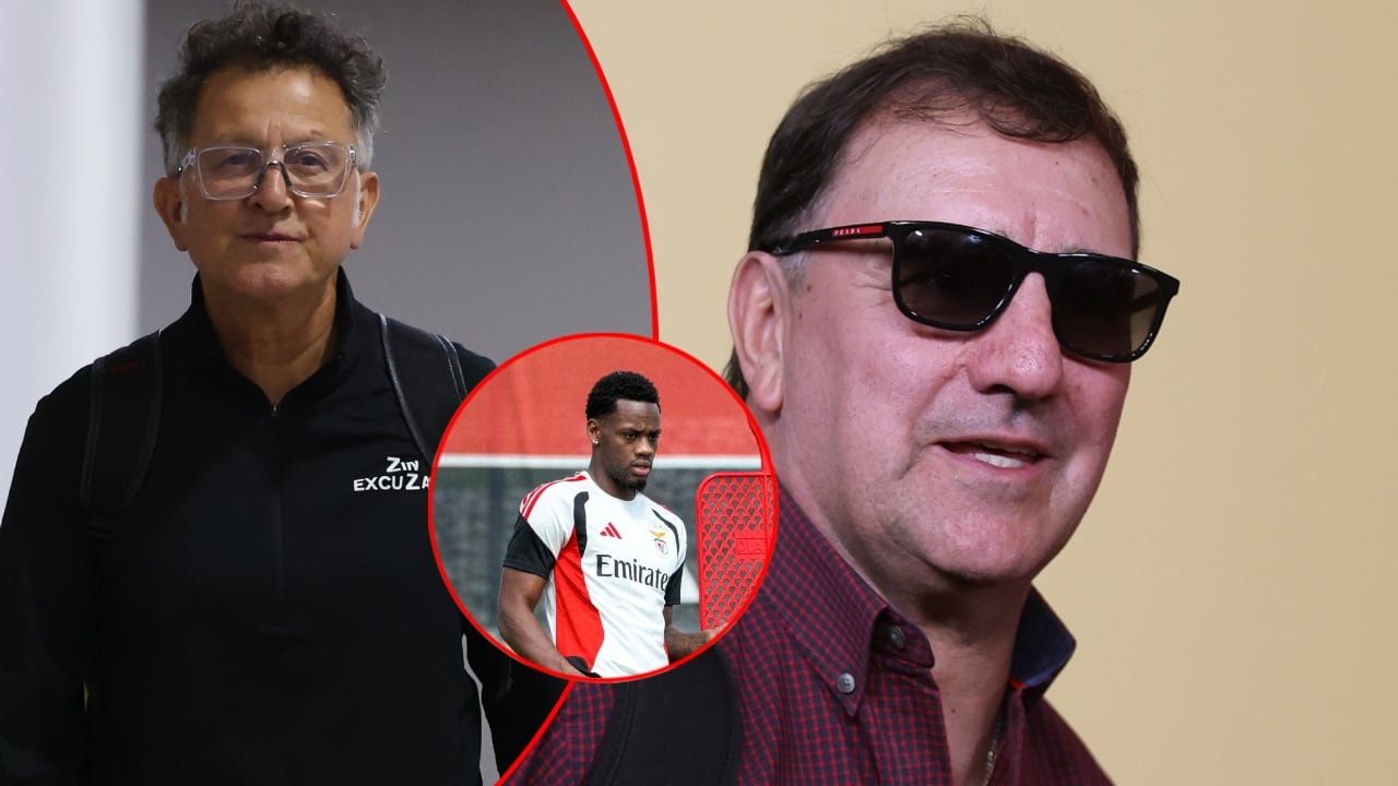 Juan Carlos Osorio, Néstor Lorenzo y Jhon Durán