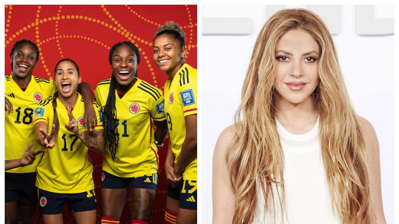 La Selección Colombia Femenina es apoyada por Shakira.