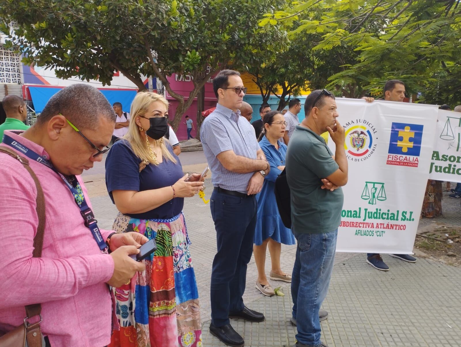 Exigen seguridad en la sede tras las amenazas de miembros de grupos delincuenciales