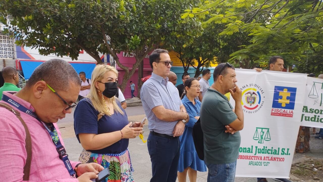 Exigen seguridad en la sede tras las amenazas de miembros de grupos delincuenciales