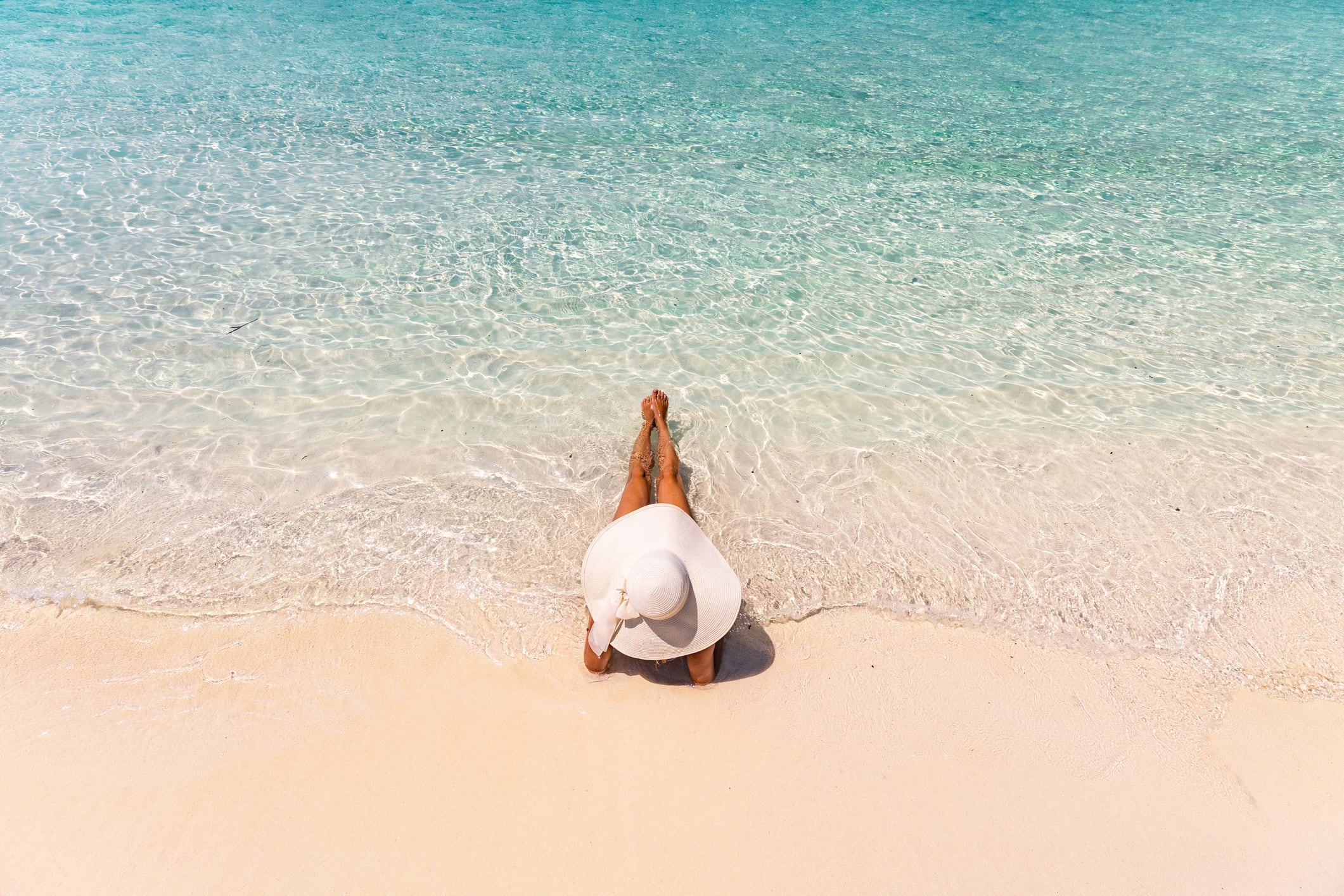 Playa de arena blanca