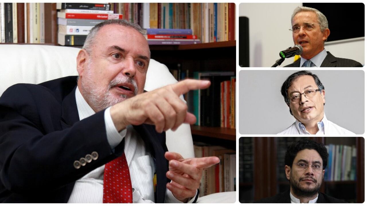 Gilberto Tobón sobre Álvaro Uribe, Gustavo Petro e Iván Cepeda.