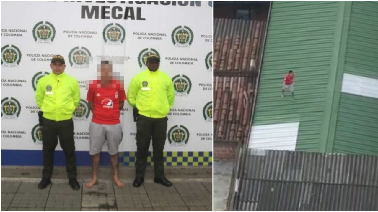 Alias Frank intentó huir a través de los techos del barrio Alfonso Bonilla Aragón.