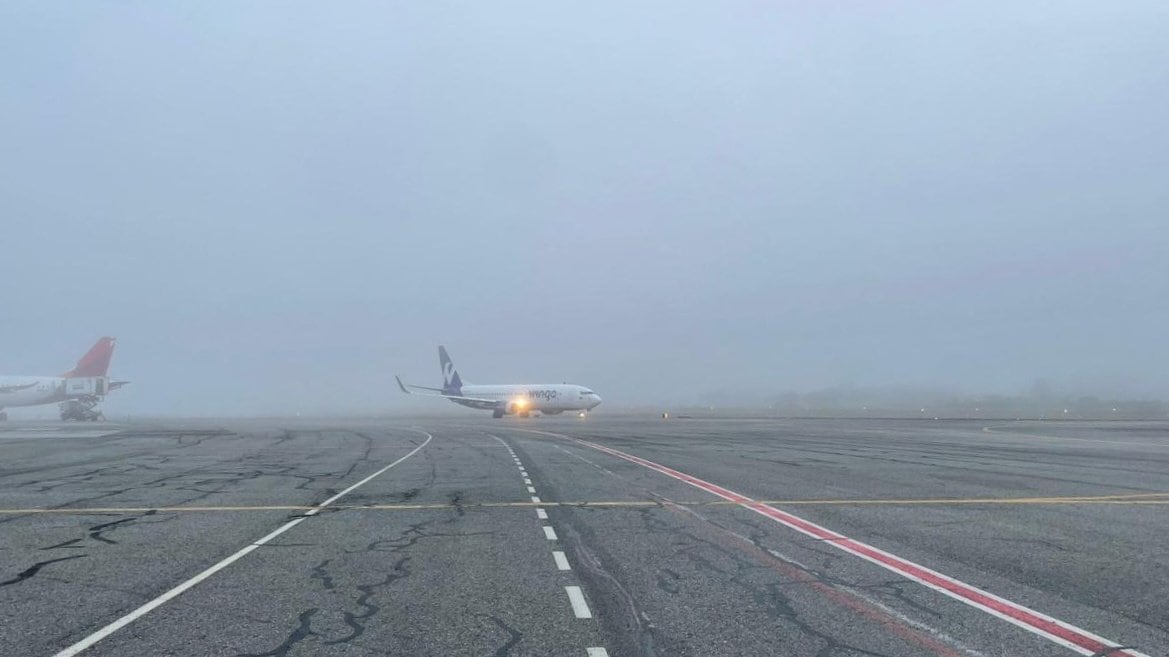 Varios vuelos se retrasaron pero ninguno fue cancelado