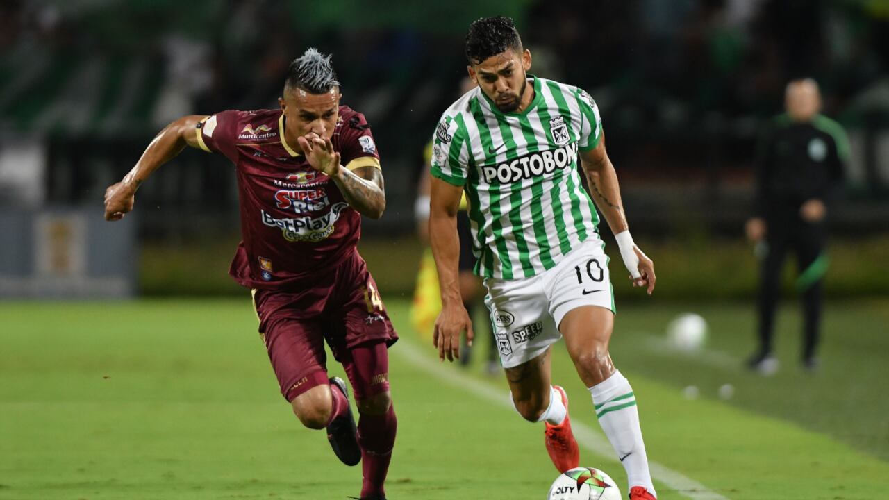 Atlético Nacional vs. Deportes Tolima - Liga BetPlay. Foto: Dimayor