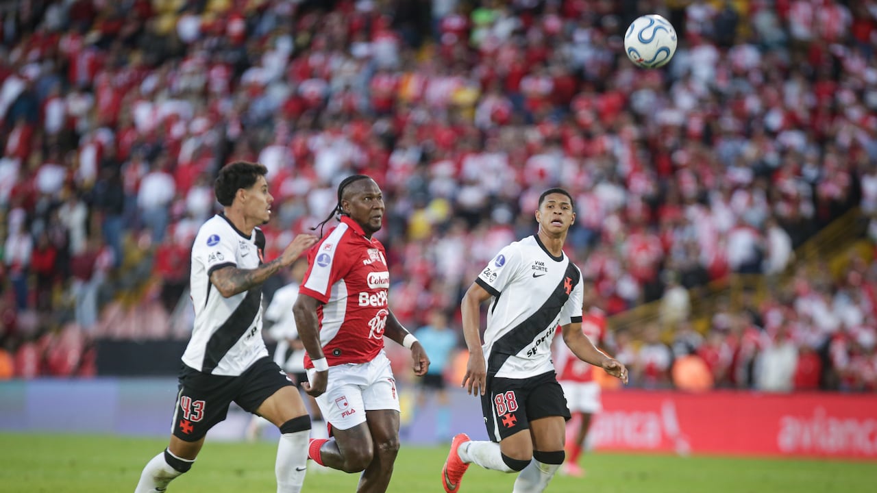 Independiente Santa Fe y Vasco da Gama empataron sin goles en el partido de ida