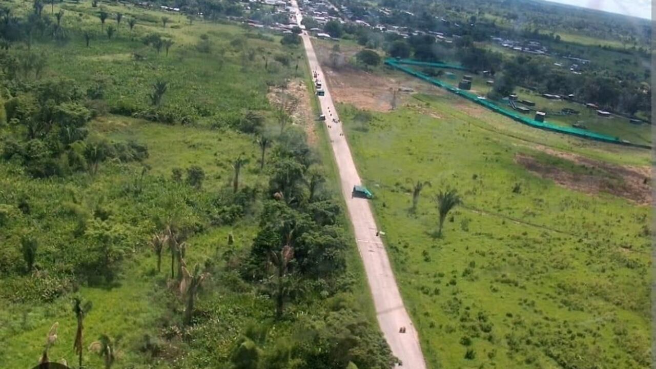 Se registró un hostigamiento a la Base Militar de Puerto Jordán, en el municipio de Arauquita.