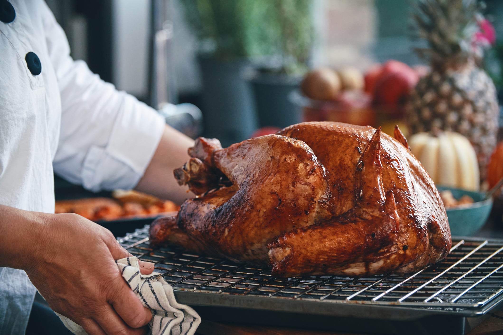 Respetar los tiempos de horno evita que el pavo quede seco.