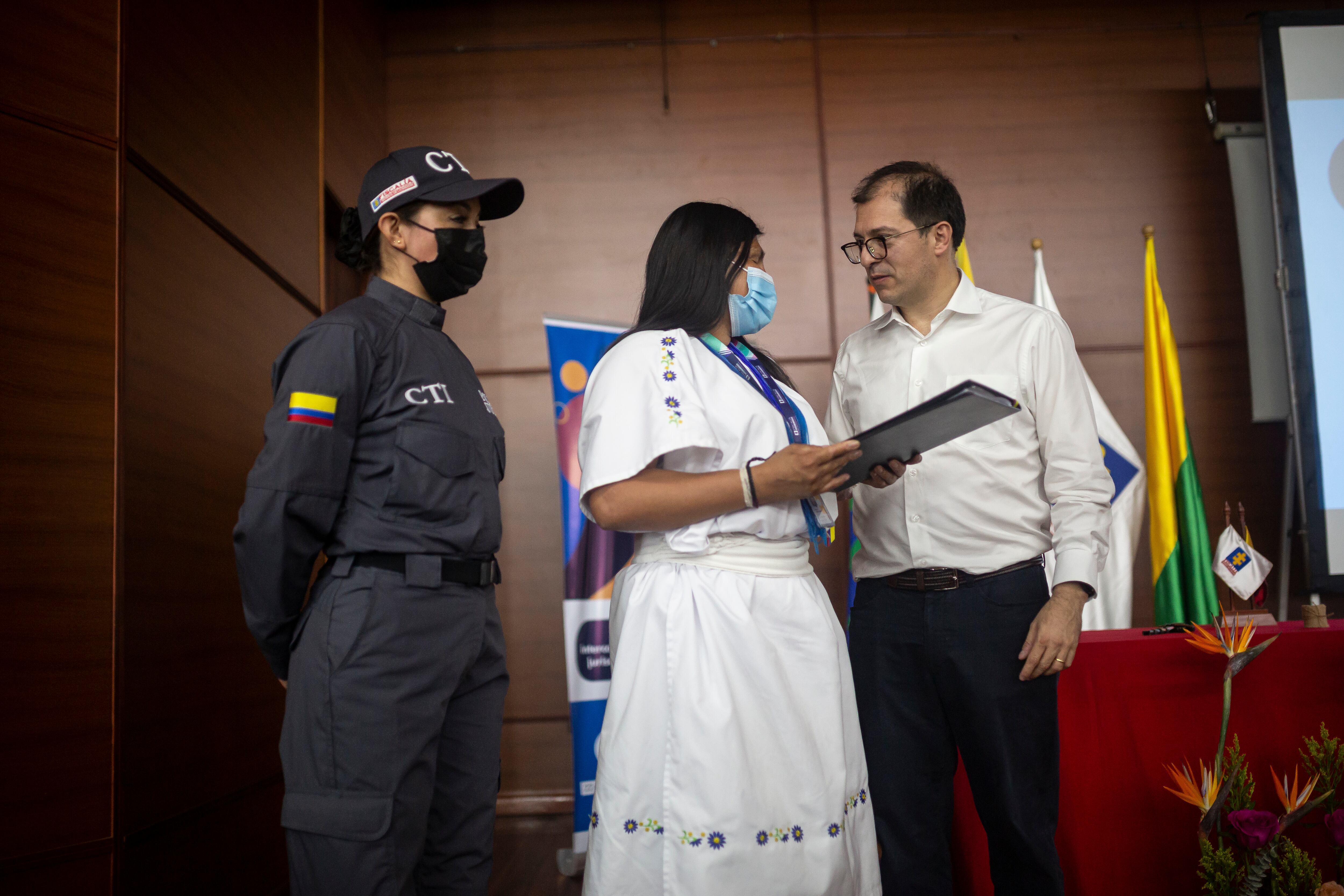 Fiscal General de la nación Francisco Barbosa en Nariño