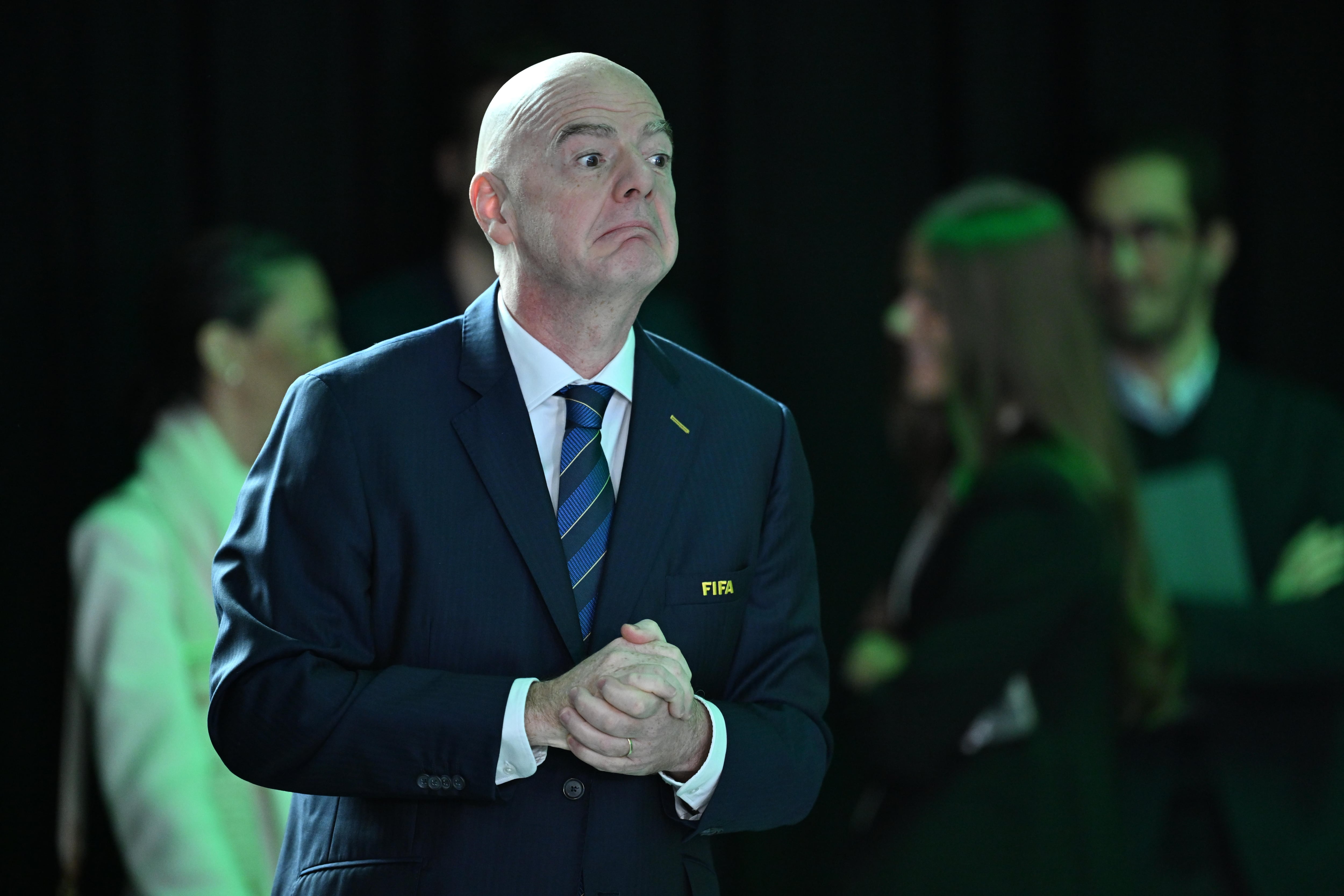 Gianni Infantino, presidente al mando de la FIFA
