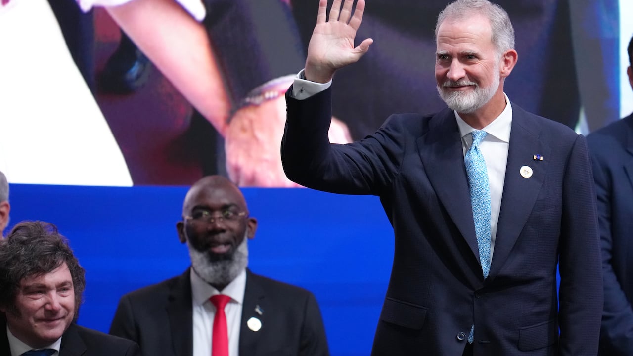 Rey Felipe VI en Cali en la posesión de Abelardo De La Espriella.