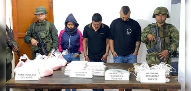 Golpe a la actividad ilegal: Tres arrestados por minería irregular en los Farallones de Cali.