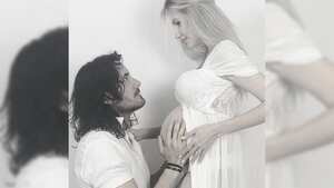 Mario Cimarro anunció que ya es papá.