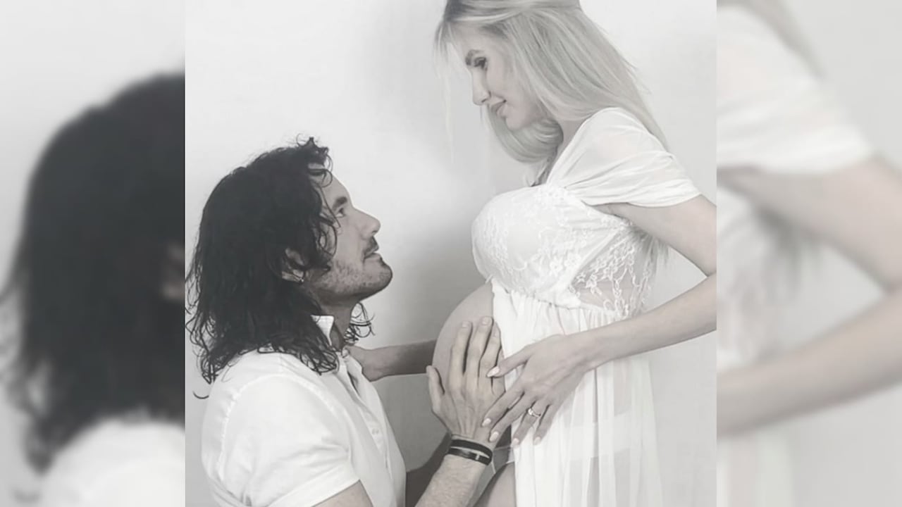 Mario Cimarro anunció que ya es papá.