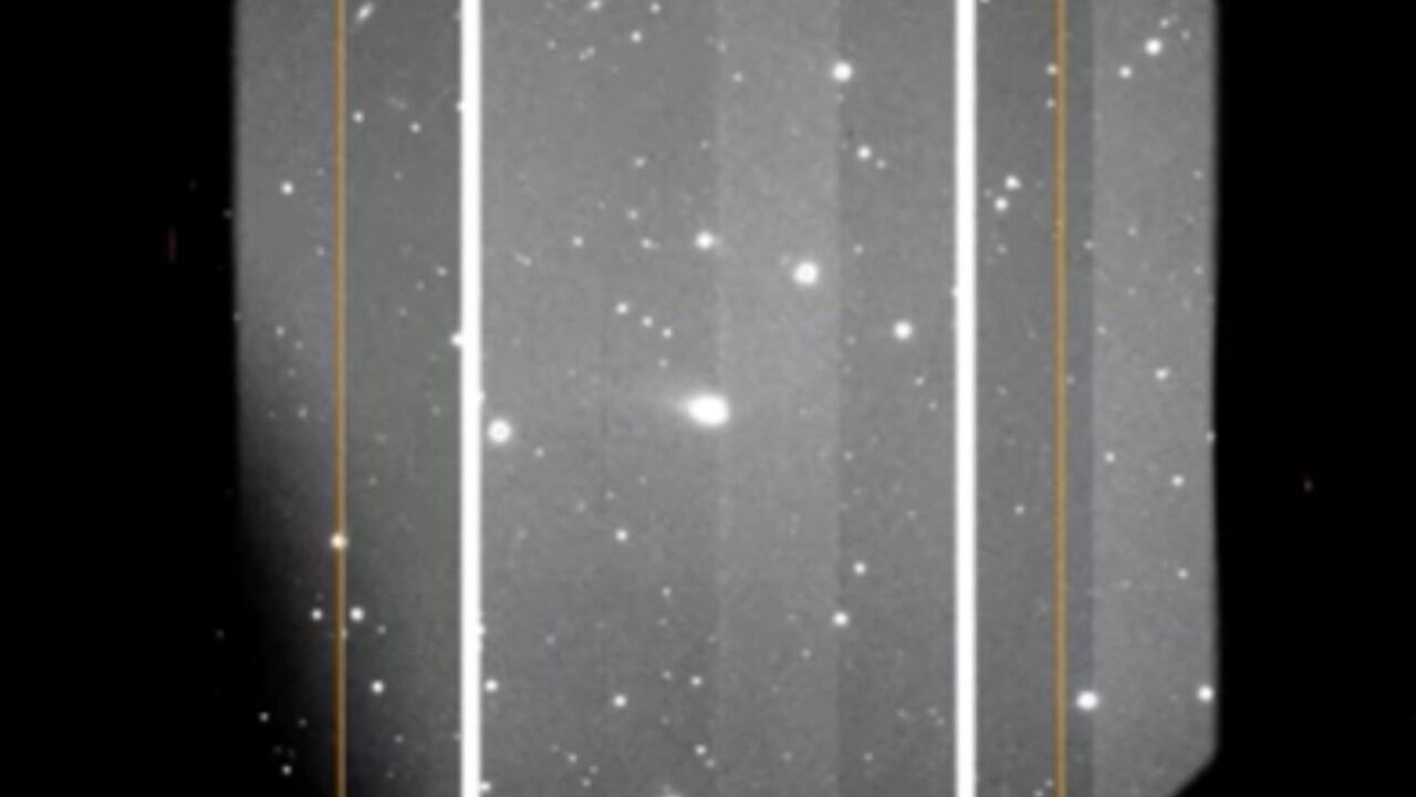 Trayectoria del cometa interestelar ATLAS.