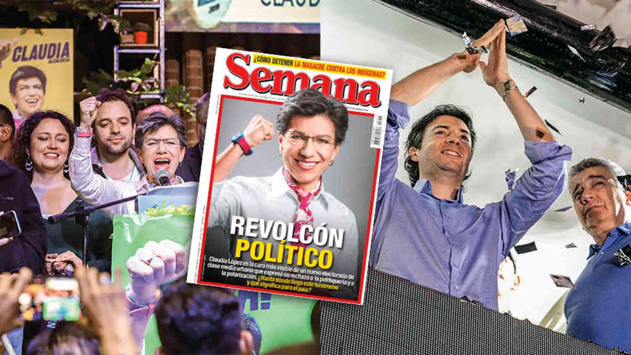 La victoria de Daniel Quintero encarna un nuevo aire político en Medellín, junto con el triunfo de Claudia López en Bogotá.