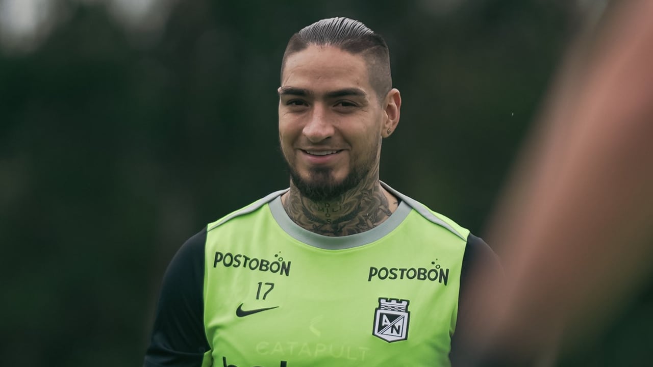 Cristian Chicho Arango como nuevo jugador de Atlético Nacional.