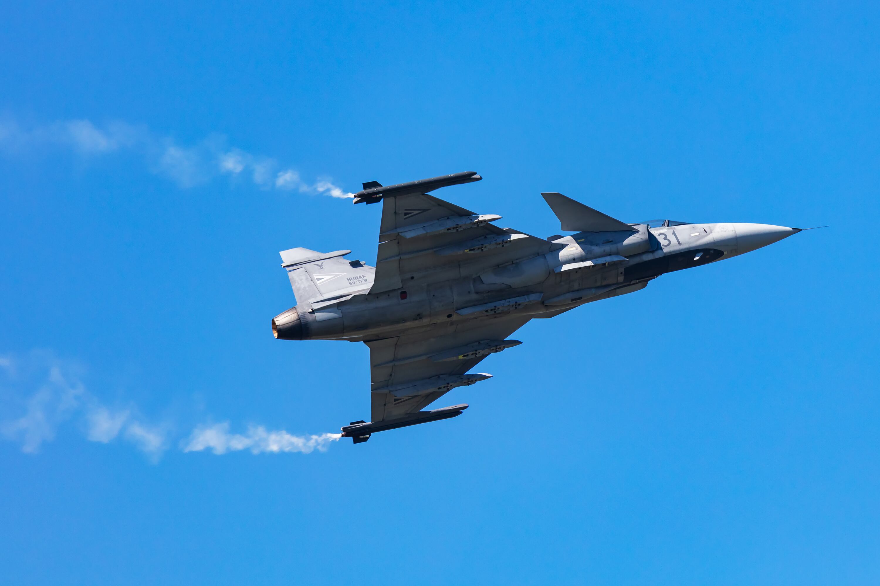 Aviones de combate SAAB JAS 39 Gripen