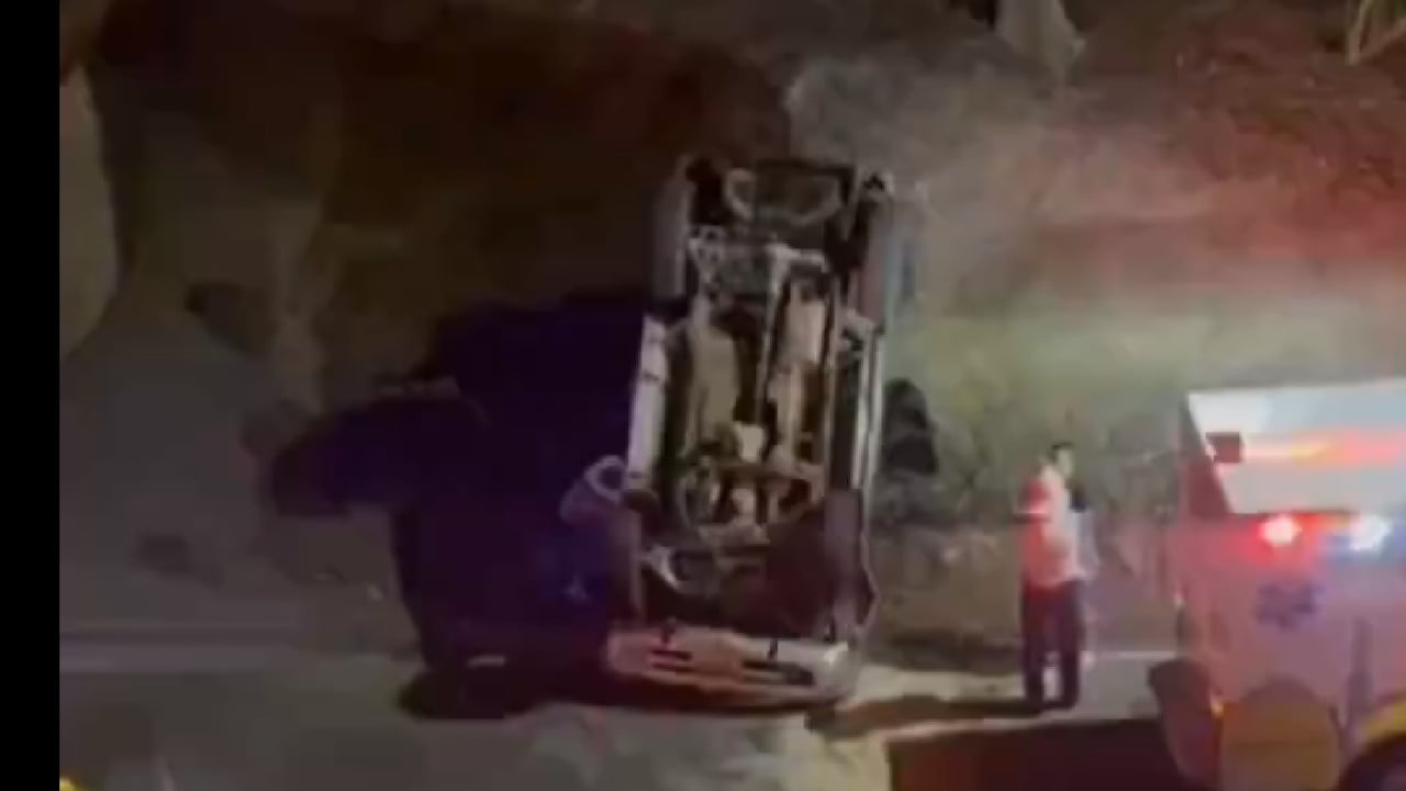 Grave accidente en Medellín