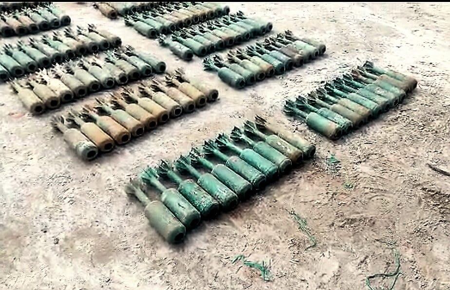 Explosivos instalados por las disidencias de las Farc de Iván Márquez, en un laboratorio de cocaína en Nariño.