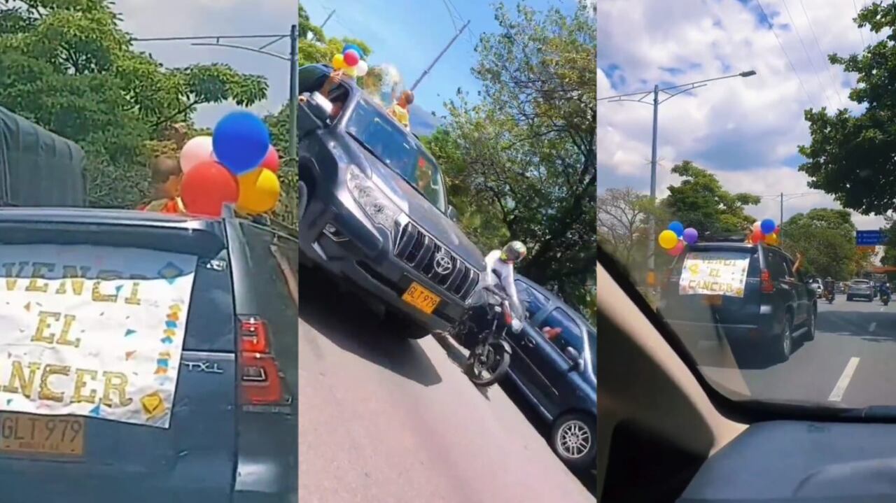 Niño que venció el cáncer en Medellín