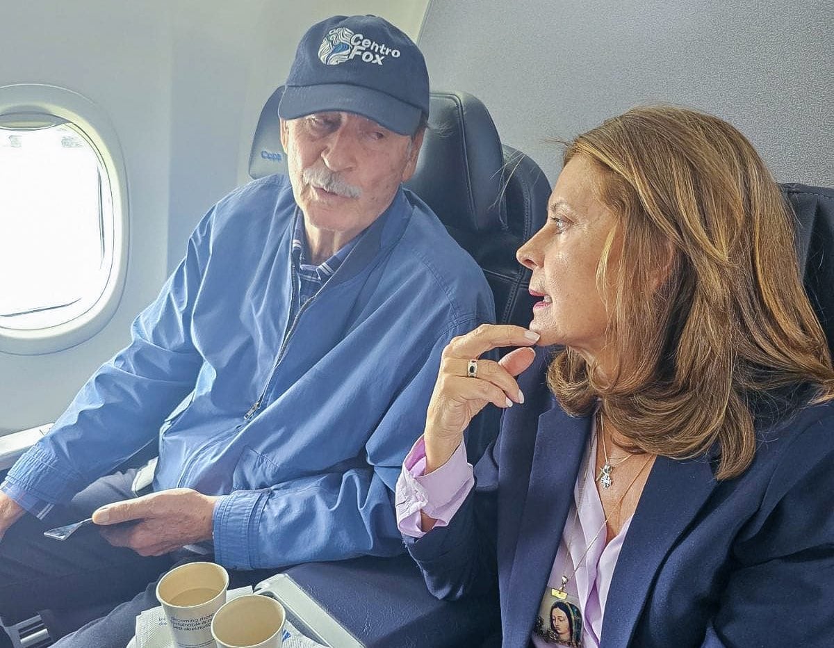 Marta Lucía Ramírez y Vicente Fox Quesada, entre los mandatarios que viajaban a Venezuela.