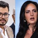 Luis Carlos Leal y María Fernanda Cabal.