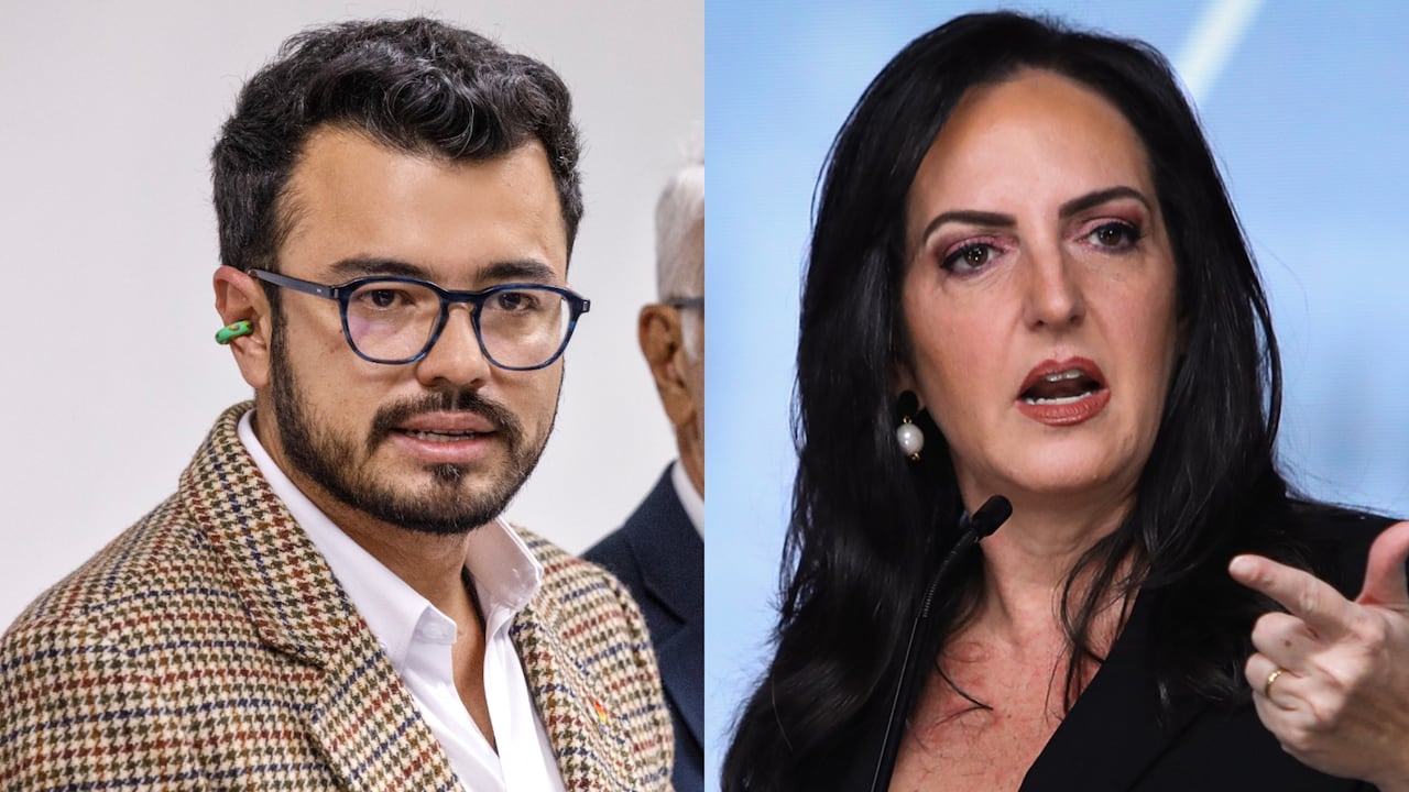 Luis Carlos Leal y María Fernanda Cabal.