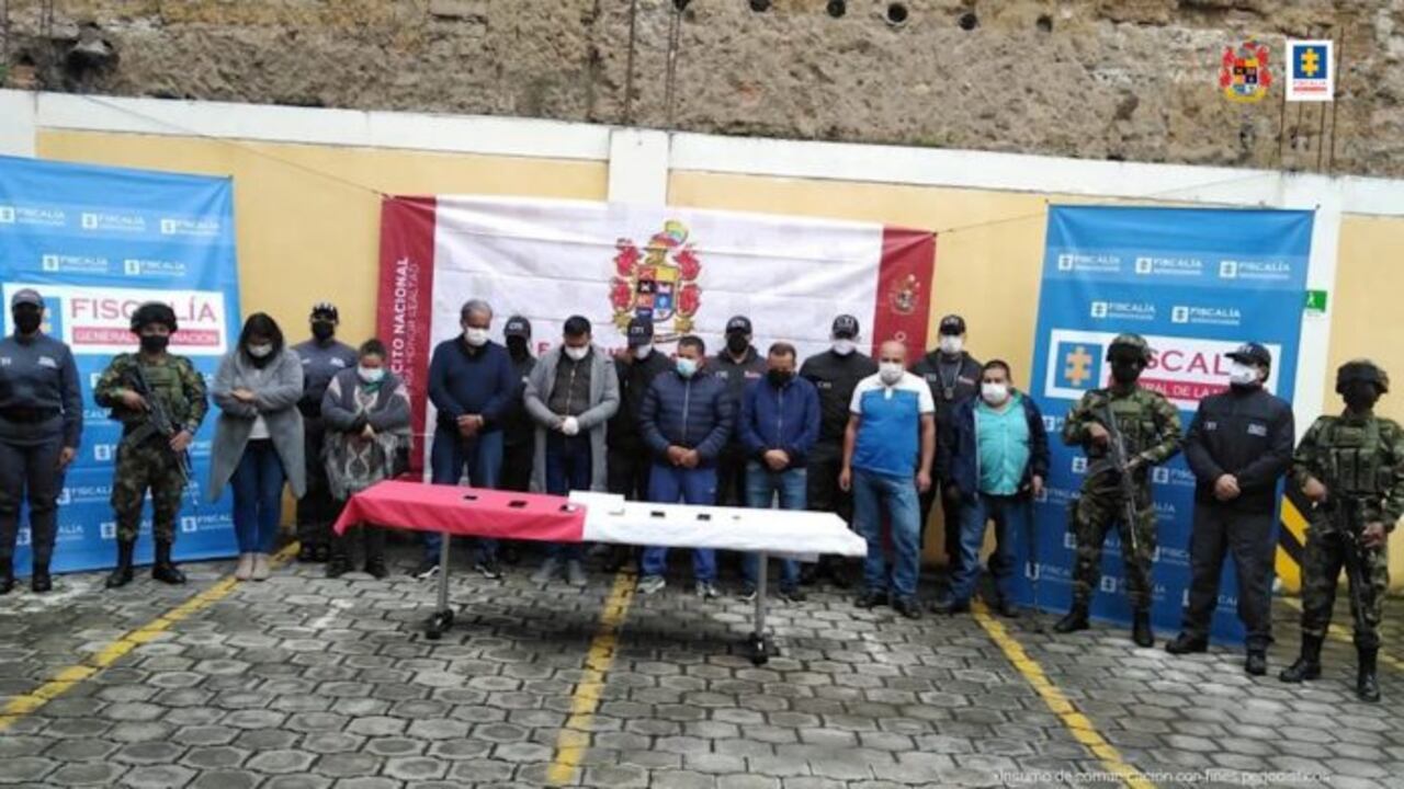 Los capturados por el ‘cartel de los víveres’