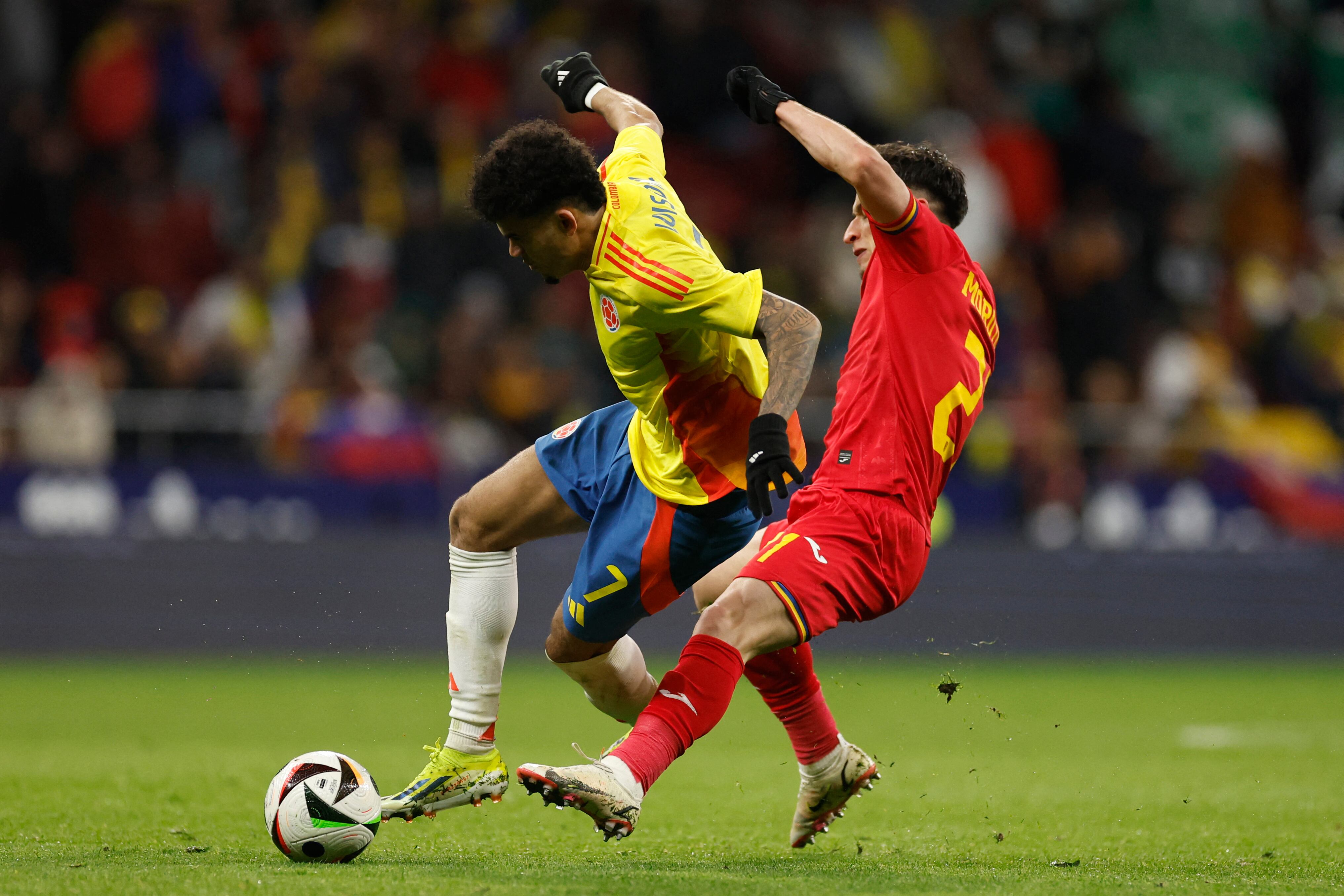 Selección Colombia vs Rumania - partido amistoso - fecha Fifa marzo