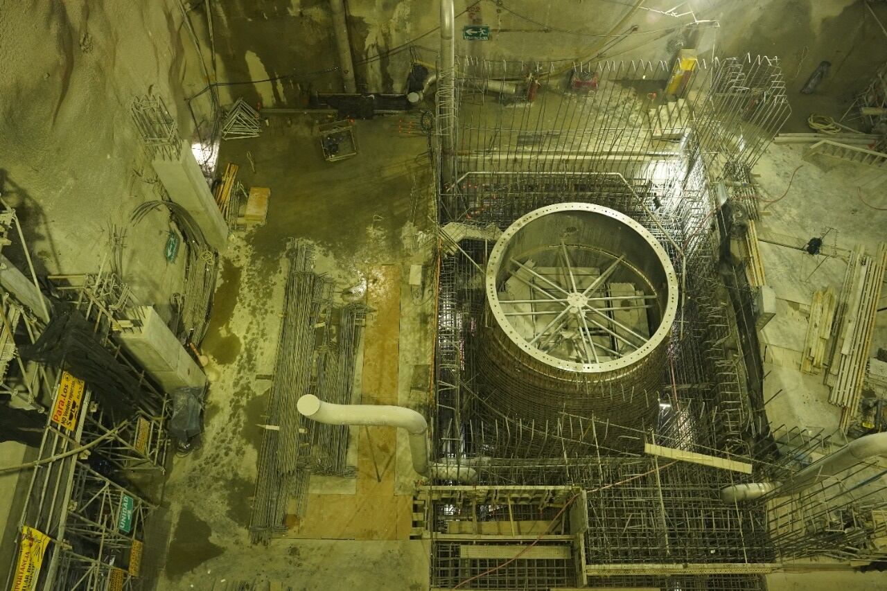 Avance de obras en Hidroituango. Foto: EPM