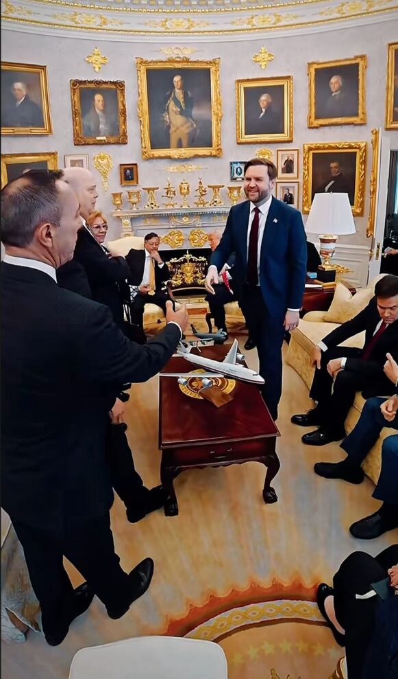 Reunión en el Salón Oval