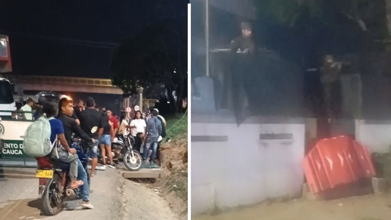Asonada en corregimiento de Mondomo en Santander de Quilichao, Cauca.