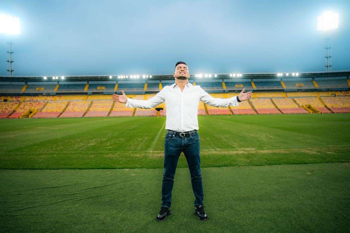 Yeison Jiménez hará historia en Bogotá.