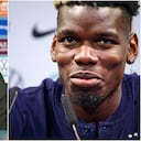 Cristiano Ronaldo y Paul Pogba, futbolistas