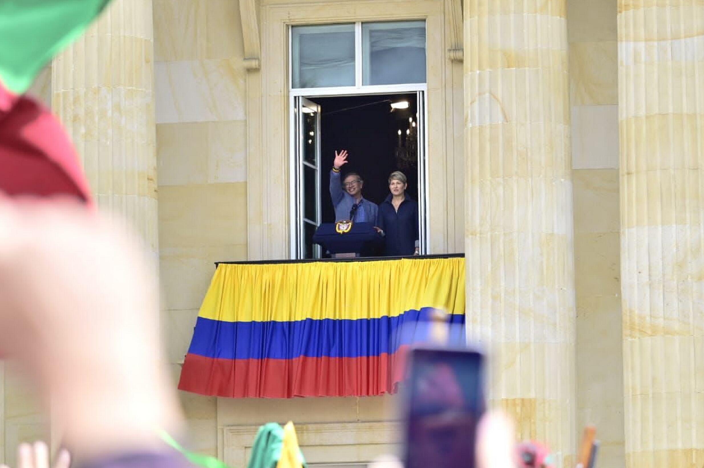 DISCURSO DEL PRESIDENTE PETRO DESDE EL BALCÓN DE LA CASA DE NARIÑO EN EL DÍA INTERNACIONAL DEL TRABAJO