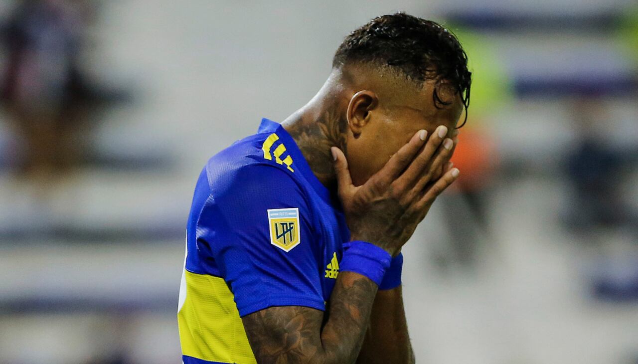 Sebastián Villa, jugador de Boca Juniors.