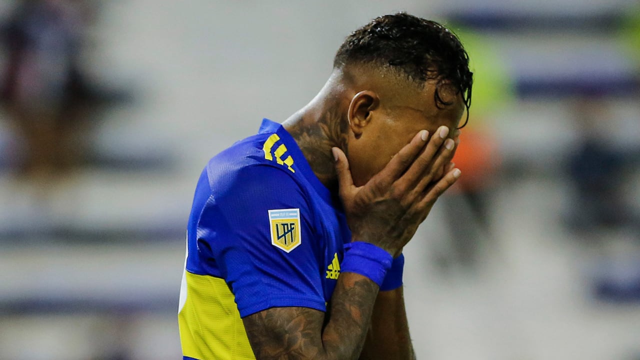 Sebastián Villa, jugador de Boca Juniors.