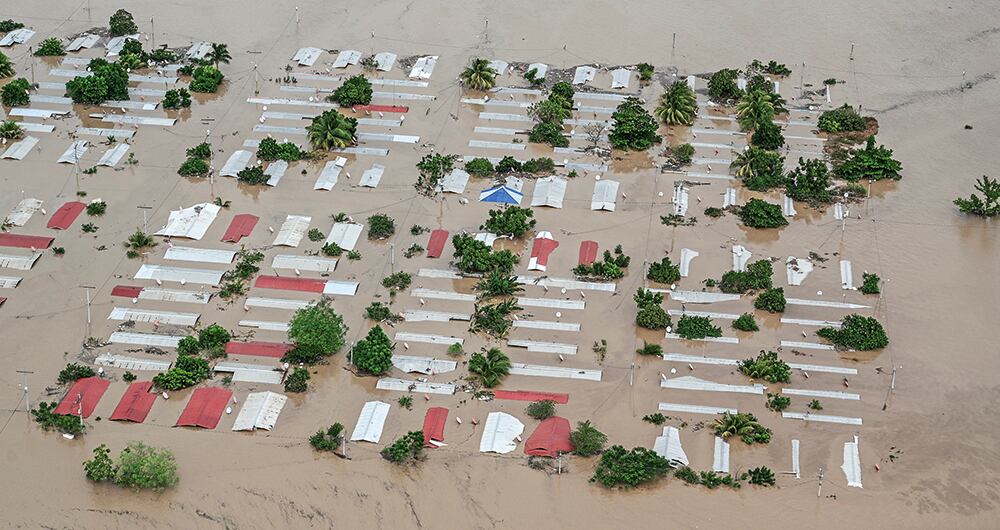  Los ciclones pueden ocasionar daños sobre los manglares y las praderas de pastos marinos, al igual que erosión en las playas y aumento de la sedimentación en los arrecifes. 