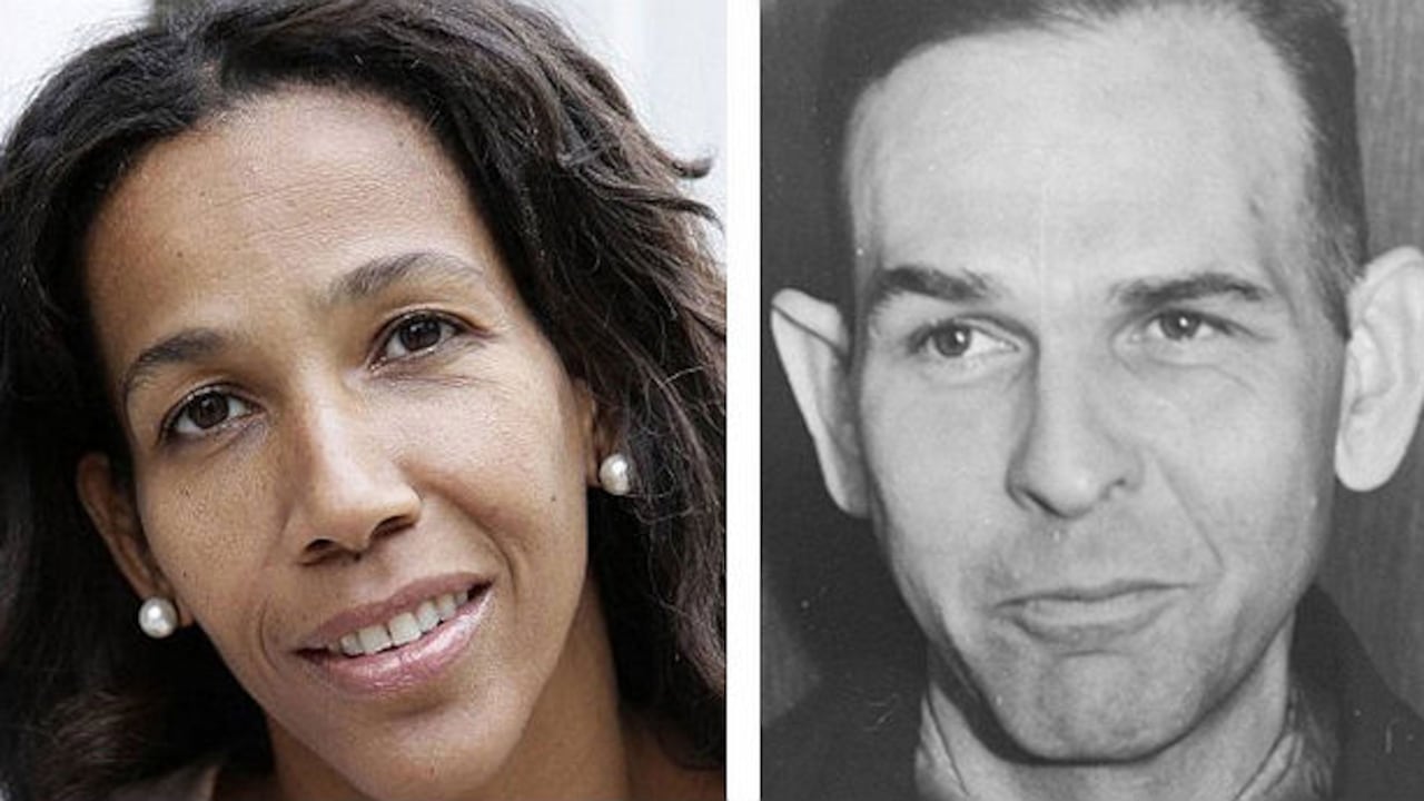 Jennifer Teege y su abuelo nazi Amon Leopold Goeth.