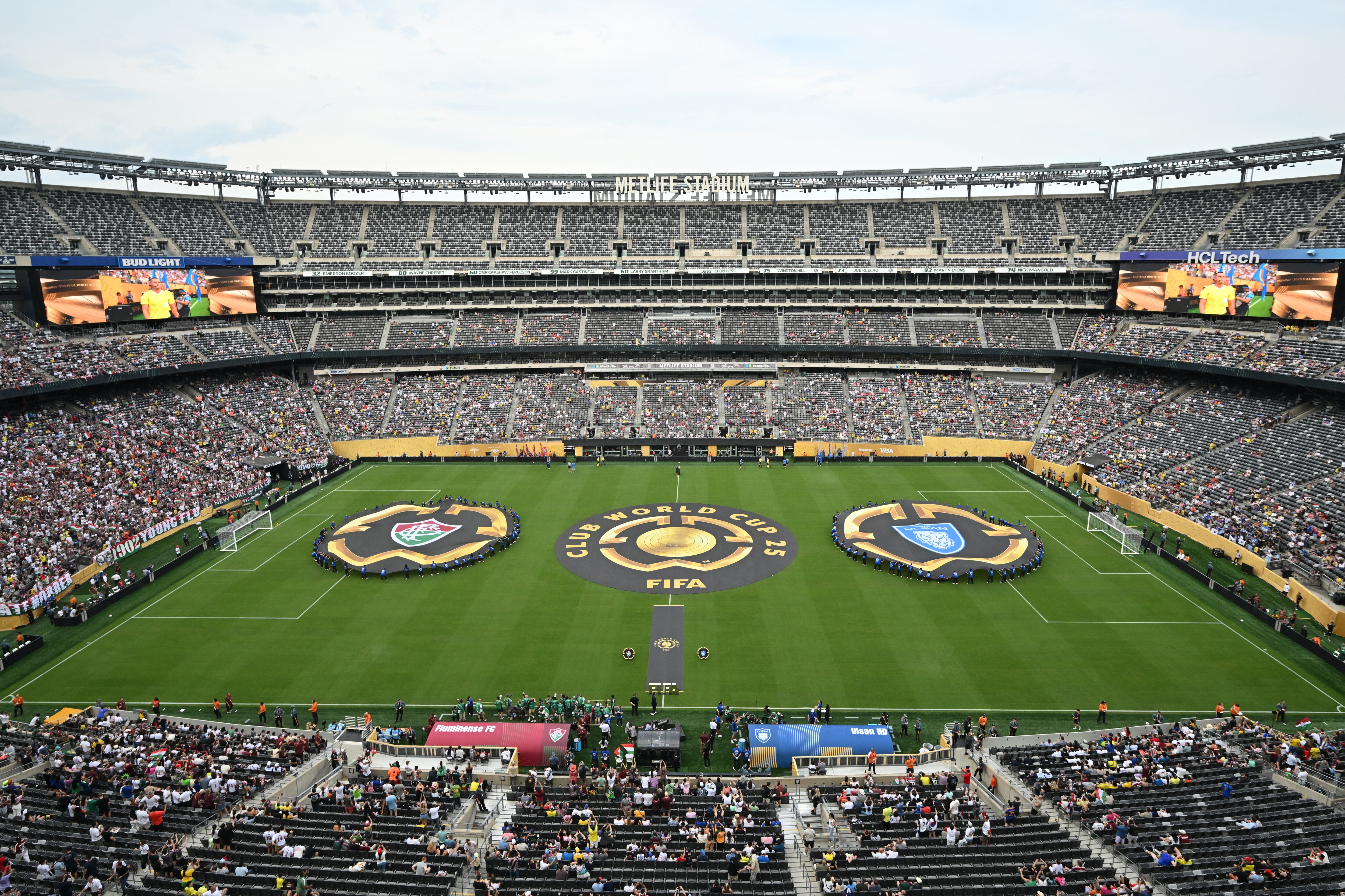 Fluminense vs. South Korea's Ulsan HD at the MetLife stadium