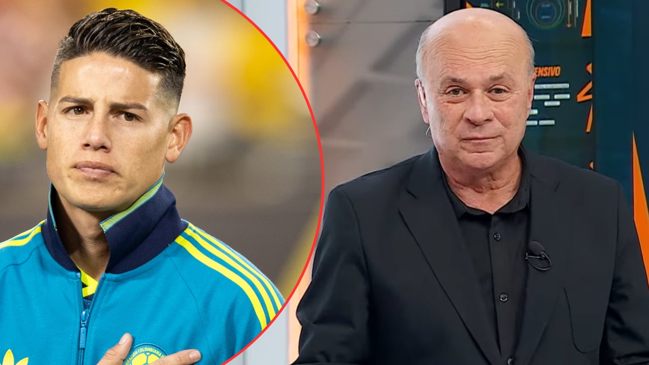 Carlos Antonio Vélez se refirió al comunicado de la FCF sobre James Rodríguez y su hospitalización