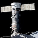 Luego del despegue de Kazajstán el 21 de noviembre con alimentos, combustible y suministros.