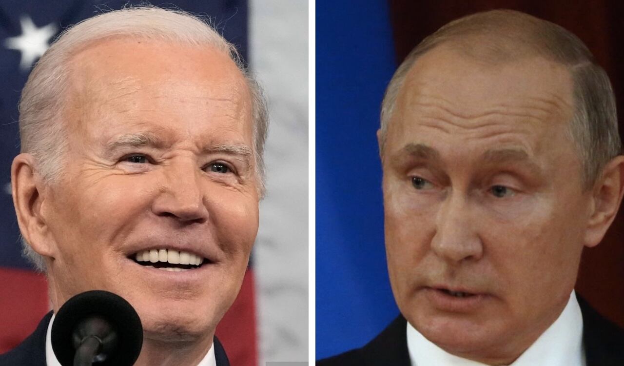El presidente Joe Biden envió un duro mensaje a su homólogo Vladimir Putin